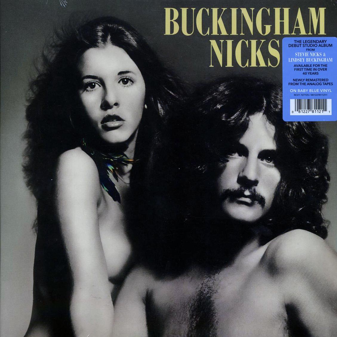 Buckingham Nicks - Buckingham Nicks (baby blue vinyl) vinyl LP front cover