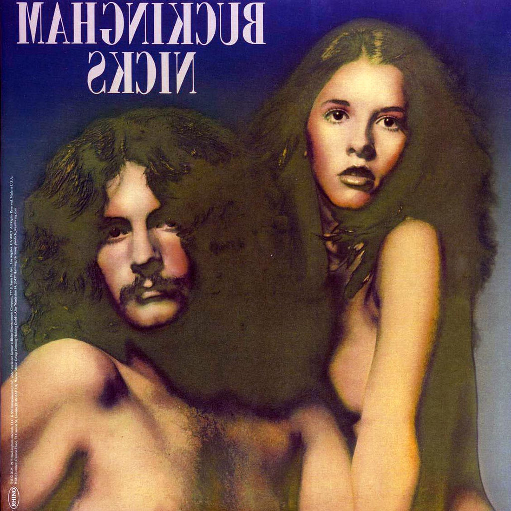 Buckingham Nicks - Buckingham Nicks (baby blue vinyl) vinyl LP back cover