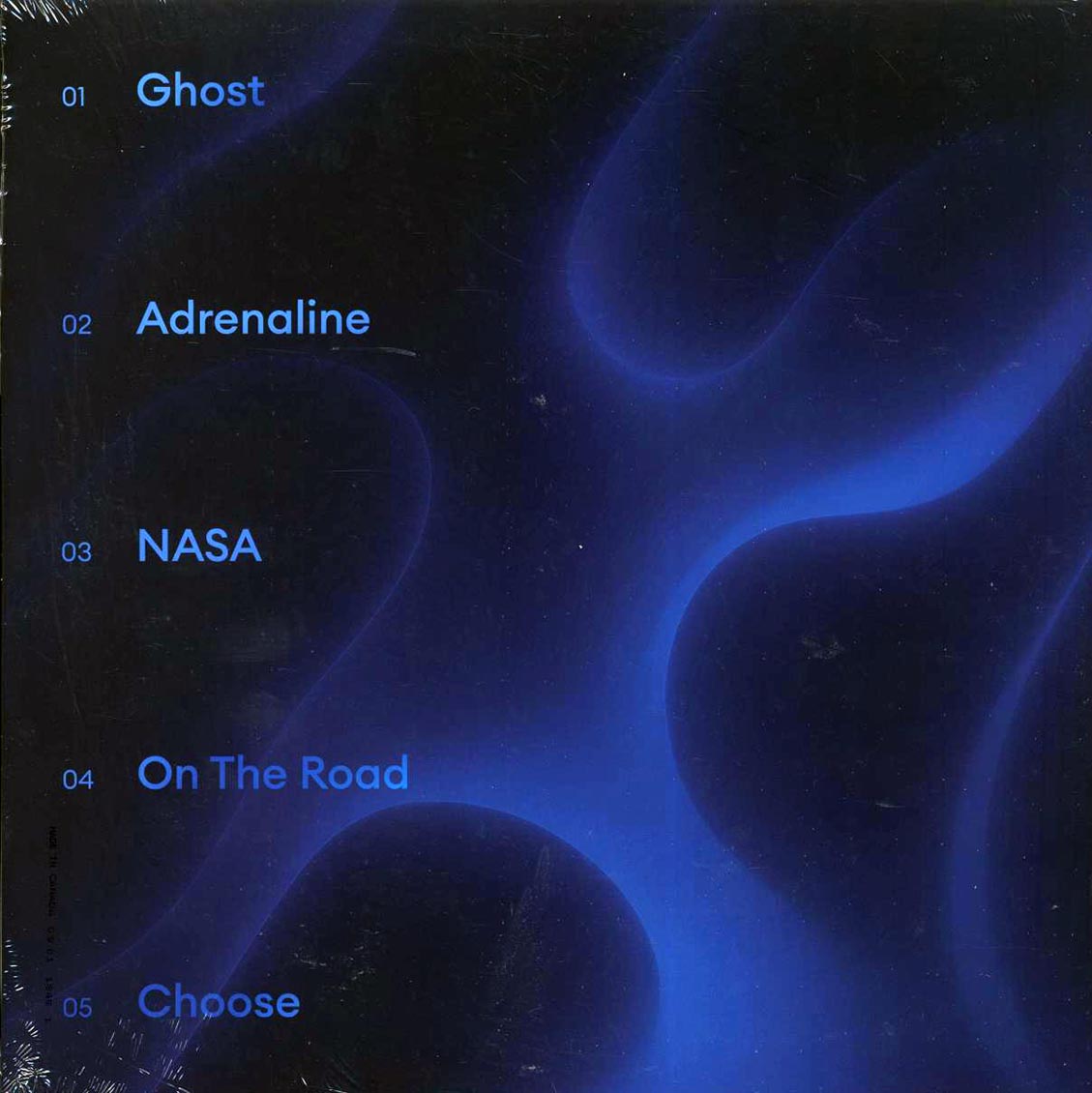 Ateez - Golden Hour: Part 4 (midnight indigo vinyl) vinyl LP back cover