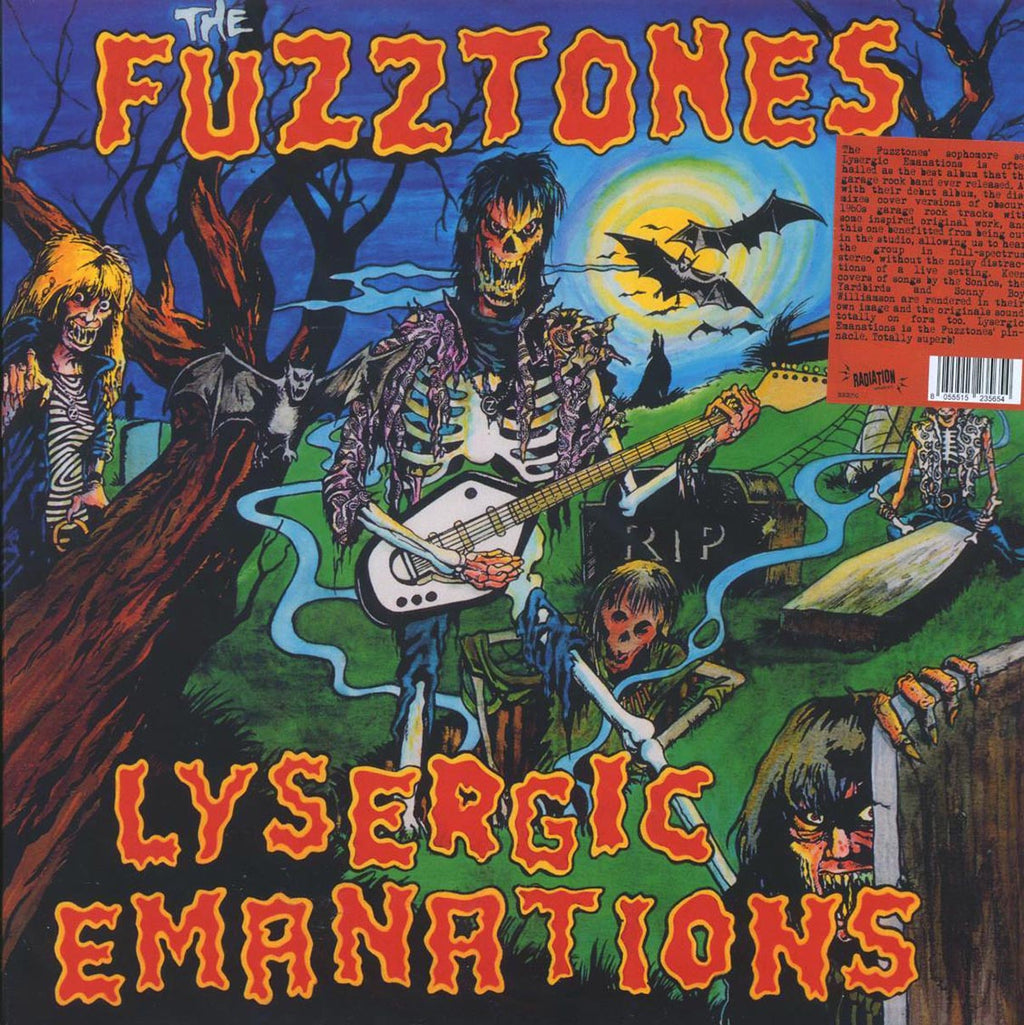 The Fuzztones - Lysergic Emanations vinyl LP front cover