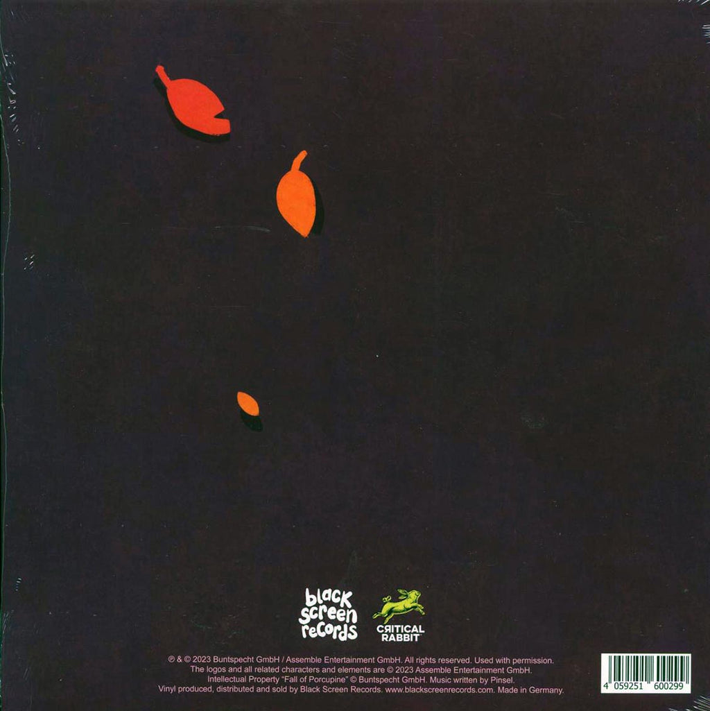 Pinsel - Fall Of Porcupine: Original Soundtrack vinyl LP back cover