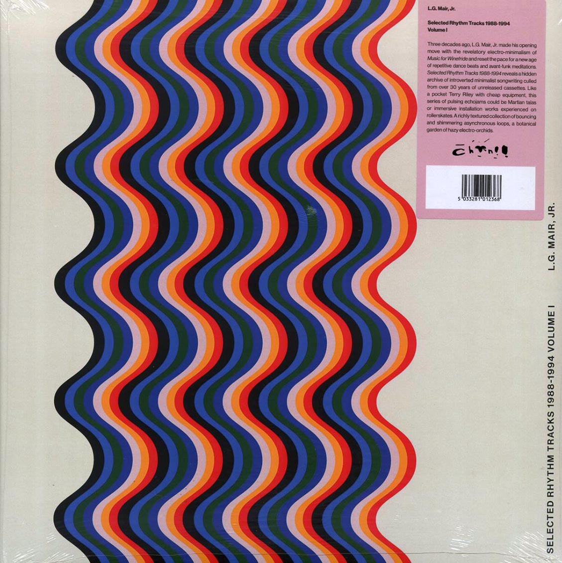 LG Mair Jr. - Selected Rhythm Tracks 1988​-​1994 Volume I (2xLP) (remastered) vinyl LP front cover