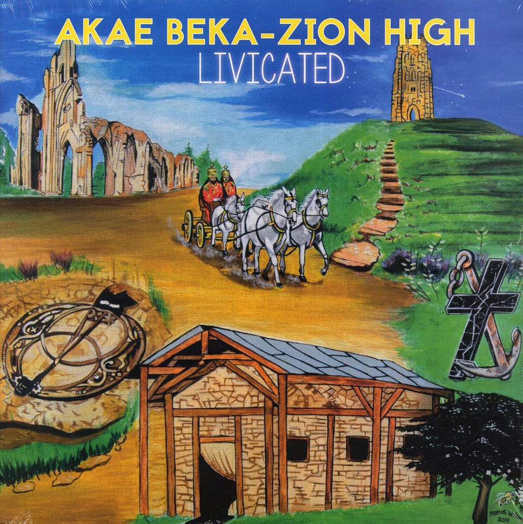 Akae Beka (Vaughn Benjamin/Midnite) - Livicated (Zion High) vinyl LP front cover