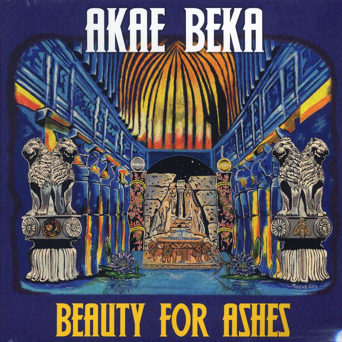 Akae Beka (Vaughn Benjamin/Midnite) - Beauty For Ashes vinyl LP front cover