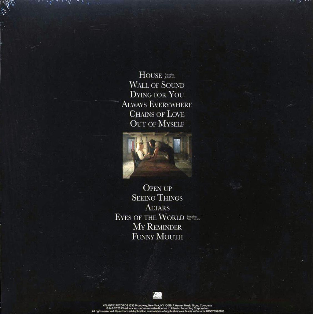 Charli XCX - Wuthering Heights (green/black marbled vinyl) vinyl LP back cover