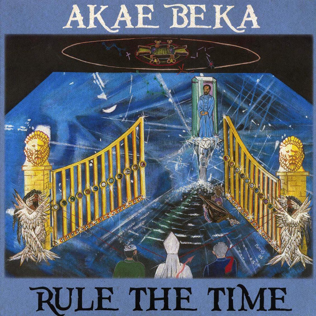 Akae Beka (Vaughn Benjamin/Midnite) - Rule The Time vinyl LP front cover