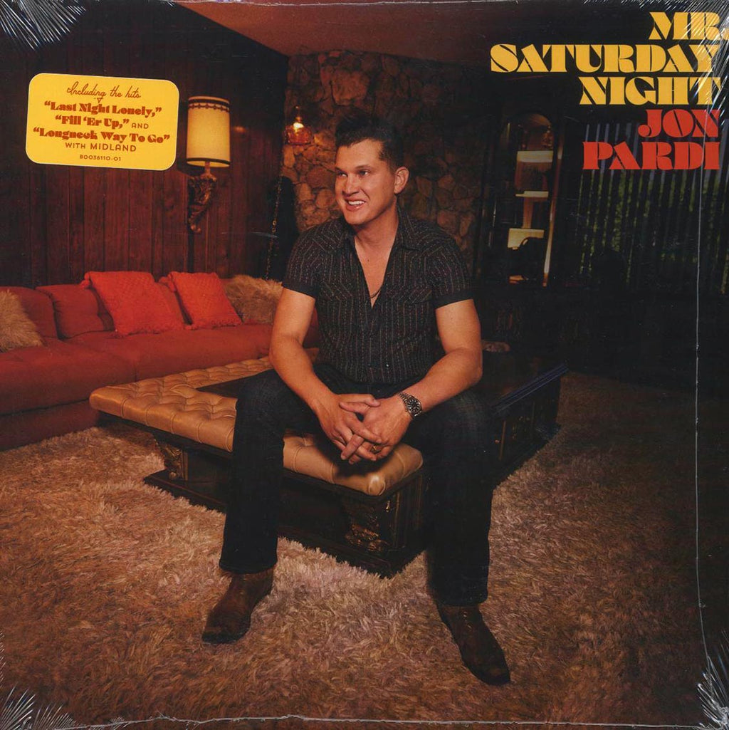 Jon Pardi - Mr. Saturday Night vinyl LP front cover