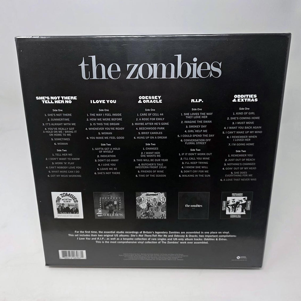 The Zombies - The Complete Studio Recordings (slipcase box set) (box set) (180g) vinyl LP back cover