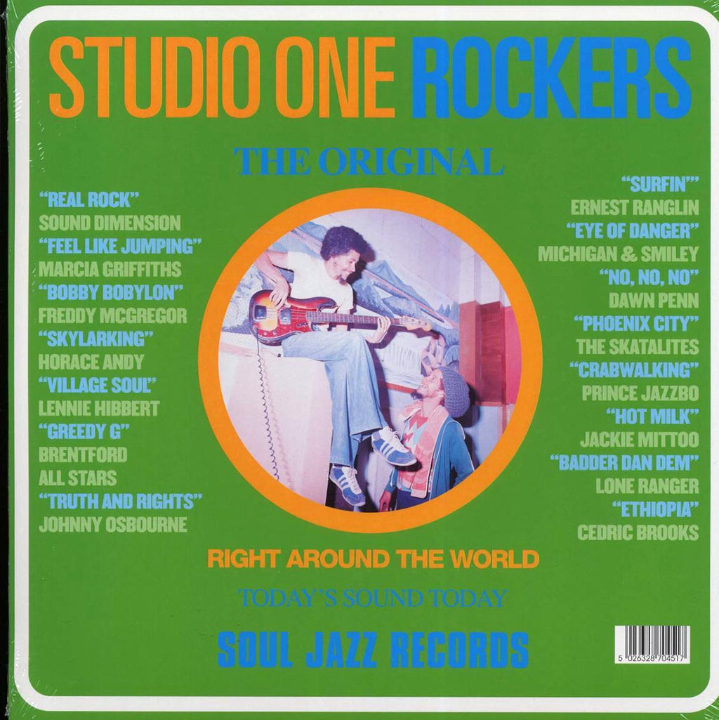 The Skatalites, Johnny Osbourne, Sound Dimension, Jackie Mittoo, Lone Ranger, Etc. - Studio One Rockers (2xLP) vinyl LP back cover