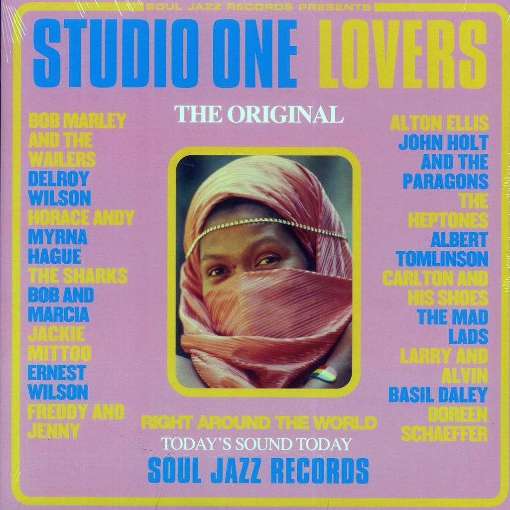 Bob Marley, Carlton & His Shoes, Alton Ellis, Horace Andy, John Holt, Etc. - Studio One Lovers (2xLP) vinyl LP front cover