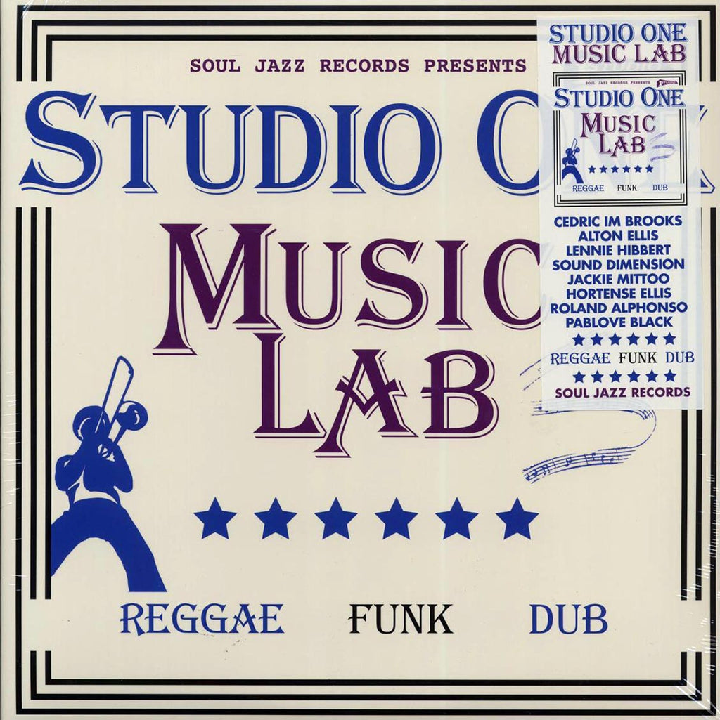 Sound Dimension, Jackie Mittoo, Lennie Hibbert, Cedric Brooks, Etc. - Studio One Music Lab (2xLP) vinyl LP front cover
