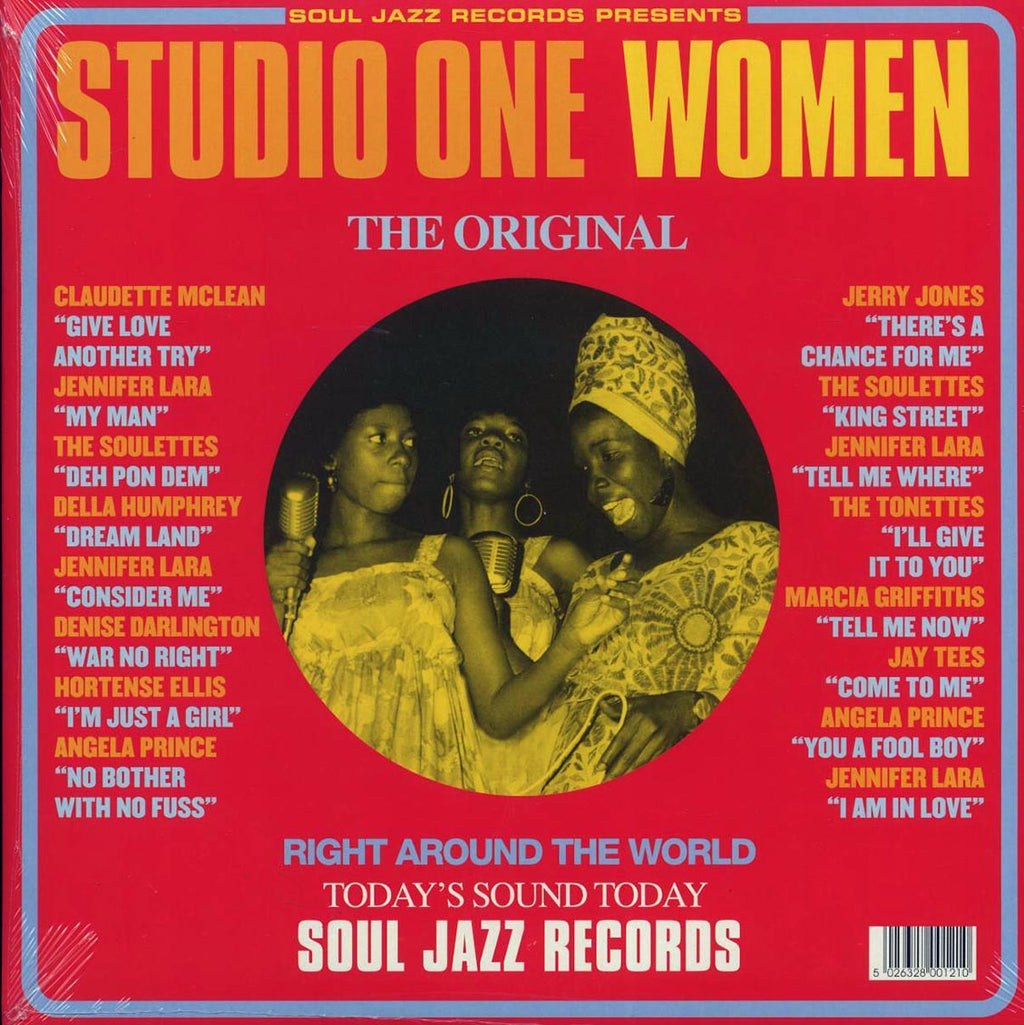Hortense Ellis, Jennifer Lara, Marcia Griffiths, Etc. - Studio One Women (2xLP) vinyl LP back cover