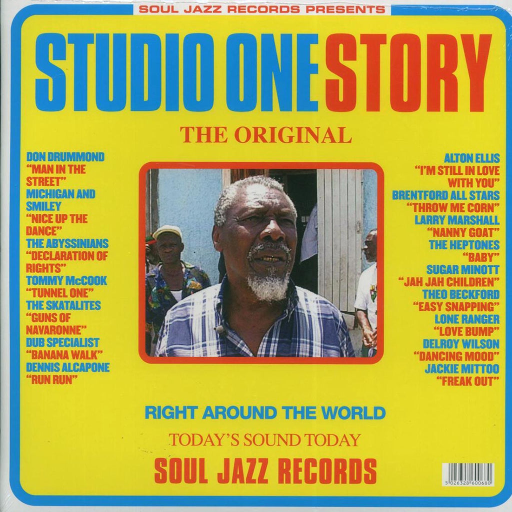The Abyssinians, Don Drummond, Michigan & Smiley, Dub Specialist, Sugar Minott, Jackie Mittoo, Etc. - Studio One Story (2xLP) vinyl LP back cover