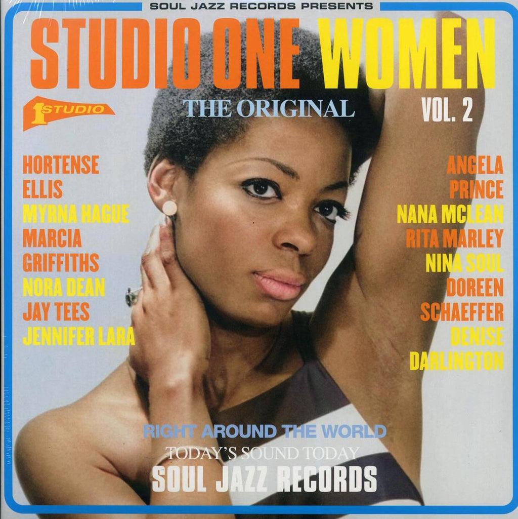 Hortense Ellis, Myrna Hague, Nora Dean, Jennifer Lara, Etc. - Studio One Women Volume 2 (2xLP) vinyl LP front cover