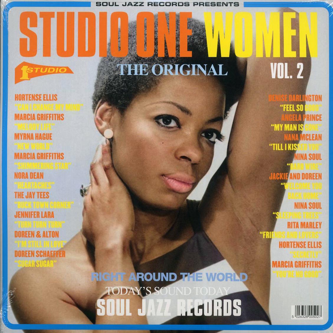Hortense Ellis, Myrna Hague, Nora Dean, Jennifer Lara, Etc. - Studio One Women Volume 2 (2xLP) vinyl LP back cover
