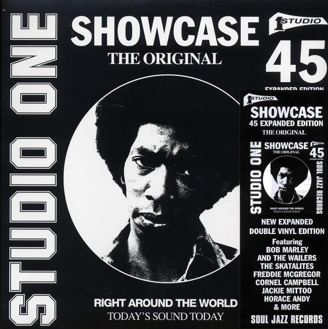 Bob Marley, The Skatalites, Jackie Mittoo, Cornell Cmpabell, Horace Andy, Etc. - Studio One Showcase 45: Expanded Edition (2xLP) (expanded edition) vinyl LP front cover