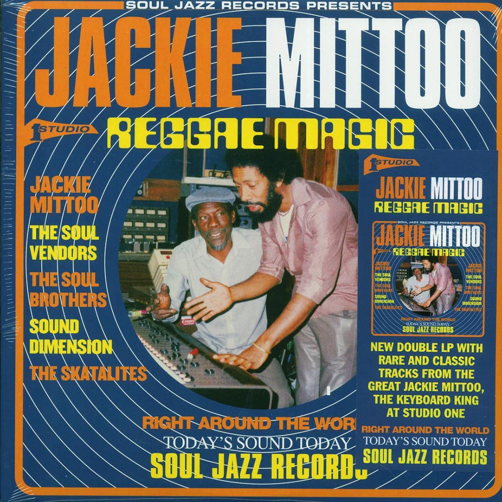 Jackie Mittoo - Reggae Magic (2xLP) vinyl LP front cover
