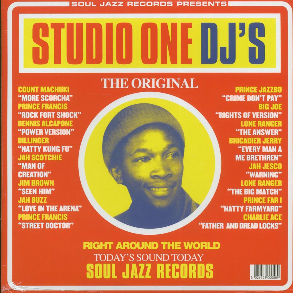 Prince Far I, Brigadier Jerry, Lone Ranger, Prince Jazzbo, Big Joe, Etc. - Studio One DJ's (2xLP) vinyl LP back cover