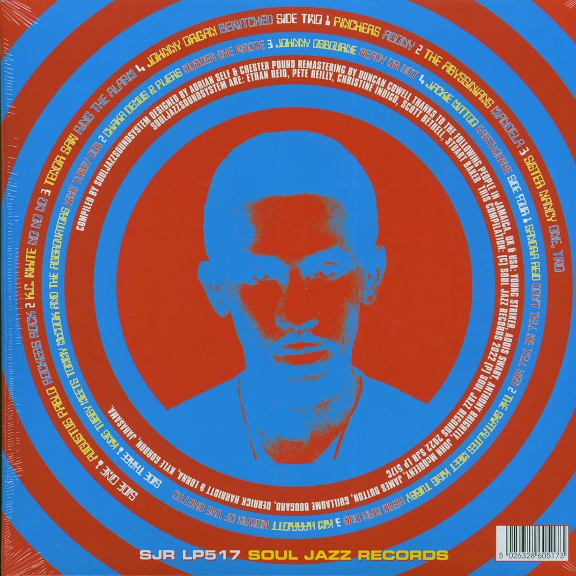 Sister Nancy, Tenor Saw, Augustus Pablo, King Tubby, Jackie Mittoo, Etc. - 200% Dynamite! (2xLP) vinyl LP back cover