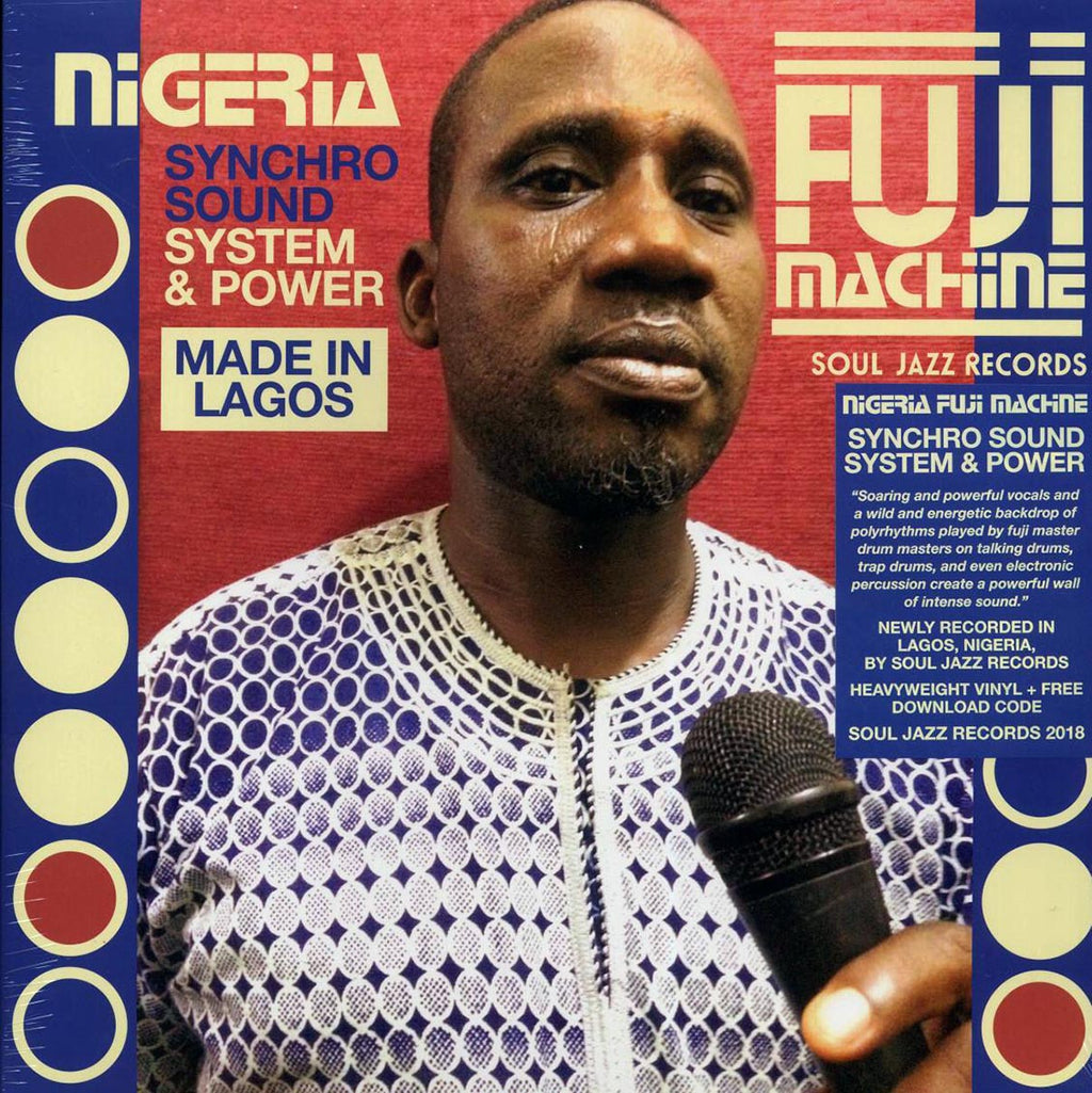 Nigeria Fuji Machine - Synchro Sound System & Power (180g) vinyl LP front cover