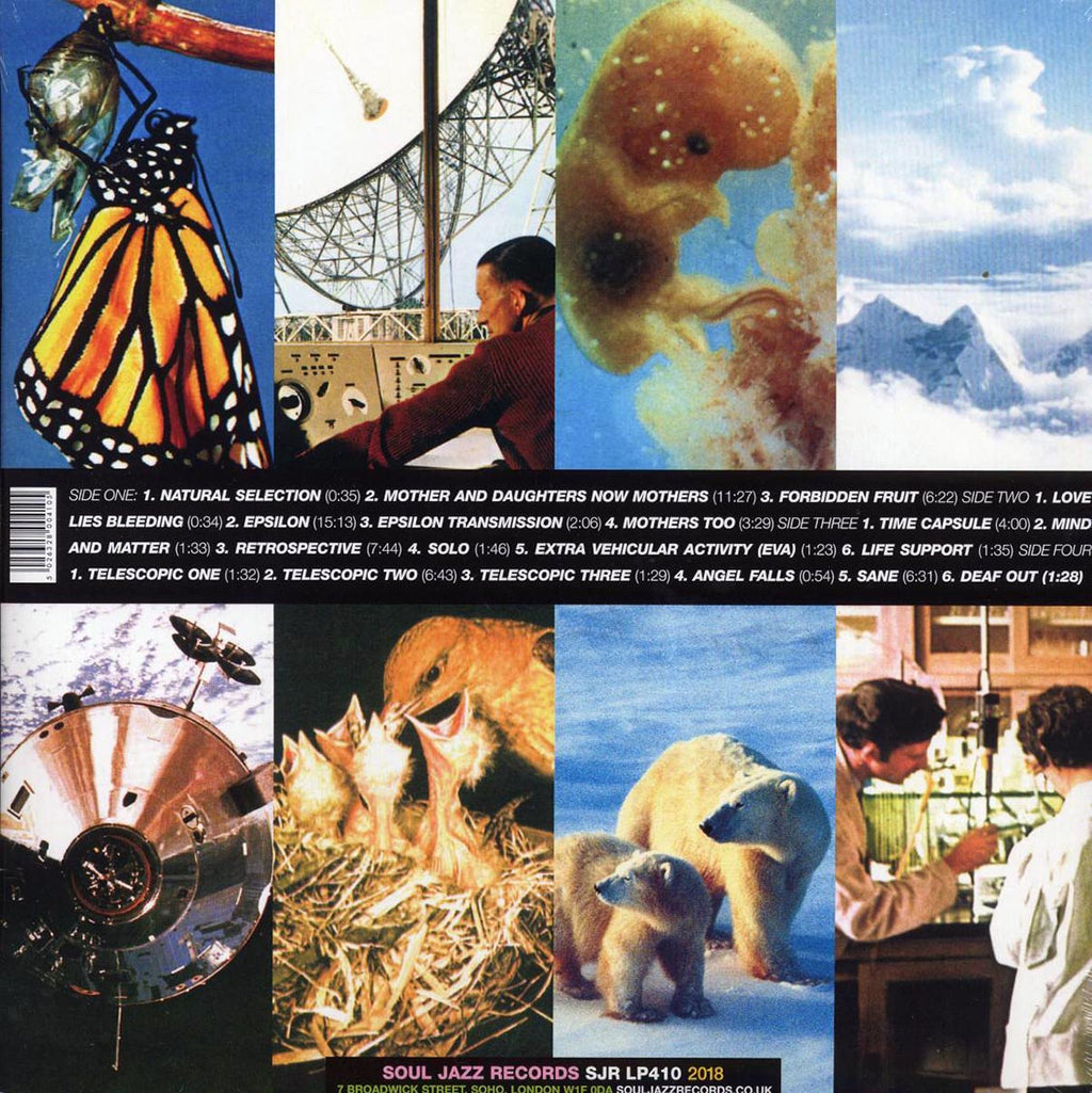 Chris Bowden - Time Capsule (2xLP) vinyl LP back cover
