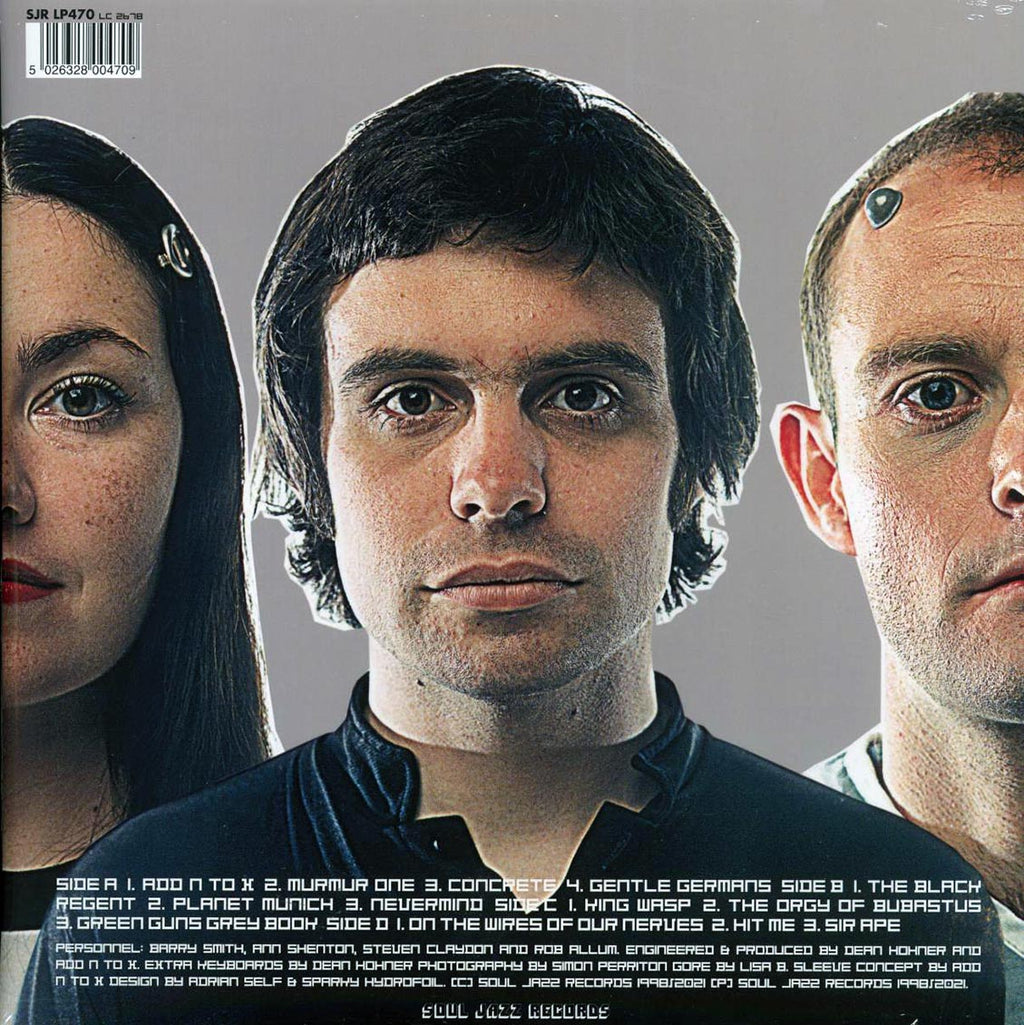 Add N To X - On The Wires Of Our Nerves (RSD 2021) (2xLP) (silver vinyl) vinyl LP back cover