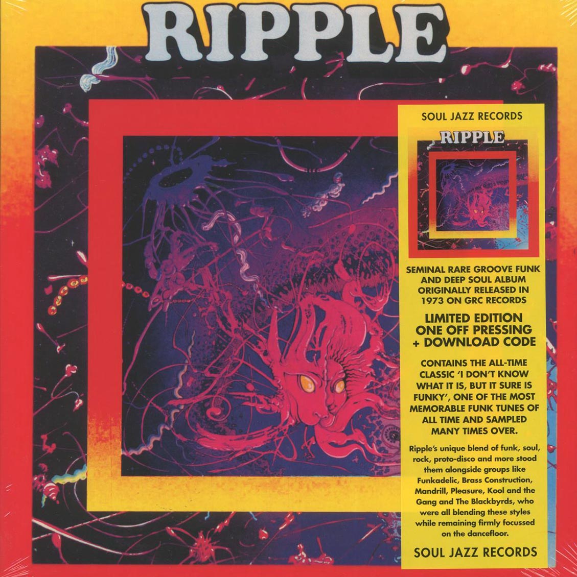 Ripple - Ripple (RSD 2023) vinyl LP front cover