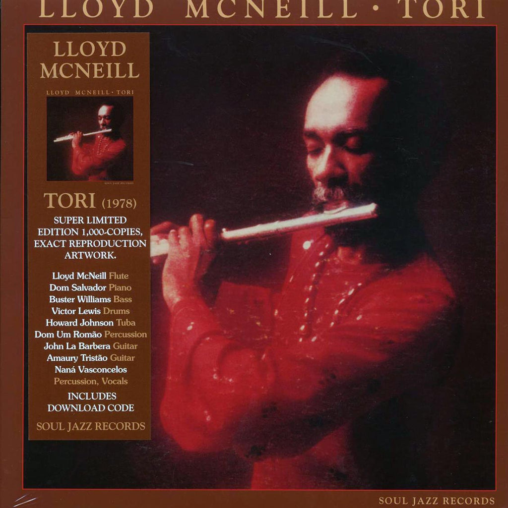 Lloyd McNeill - Tori (ltd. ed.) vinyl LP front cover