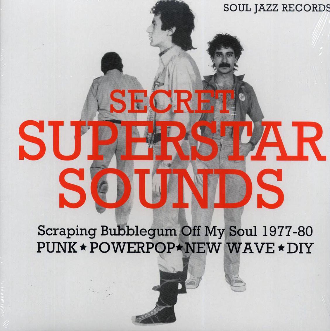 Various - Secret Superstar Sounds: Scraping Bubblegum Off My Soul 1977-80 vinyl LP front cover