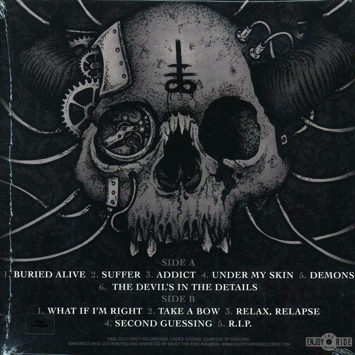 Get Scared - Demons (Light In The Attic Color Variant Edition, 250 Copies Made) (ltd. ed.) (colored vinyl) vinyl LP back cover
