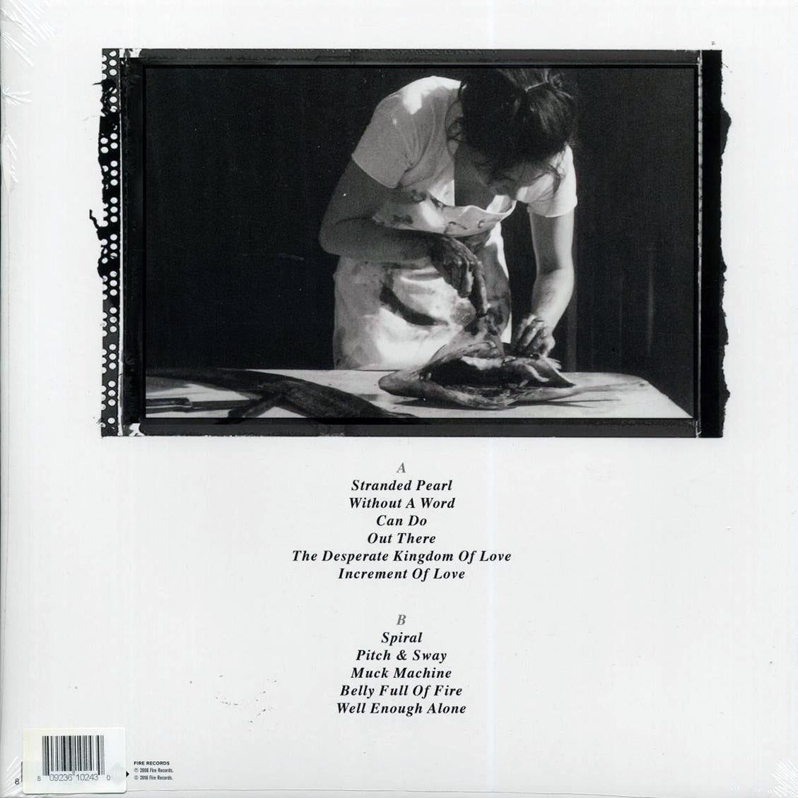 Giant Sand - Provisions (RSD 2018) (ltd. ed.) (white vinyl) vinyl LP back cover