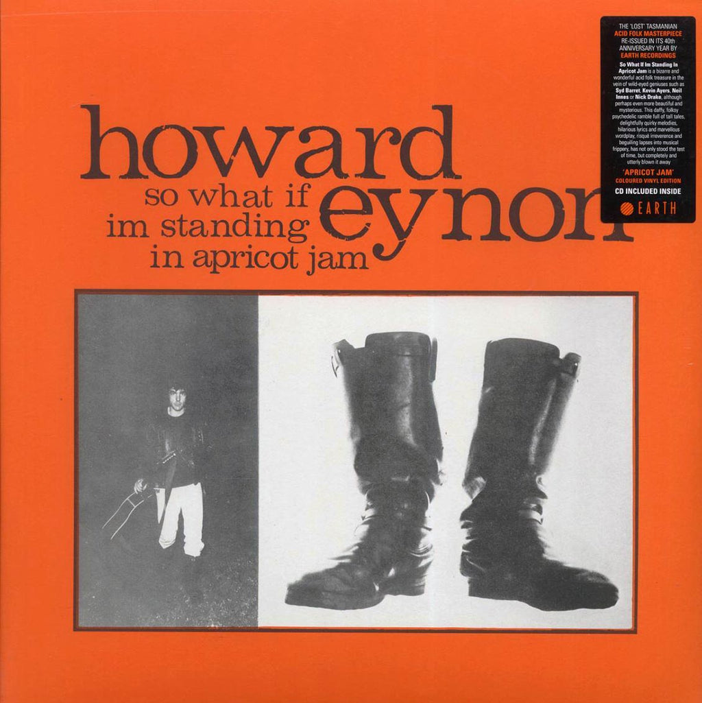 Howard Eynon - So What If Im Standing In Apricot Jam (40th Anniv. Ed.) (orange vinyl) (incl. CD) vinyl LP front cover