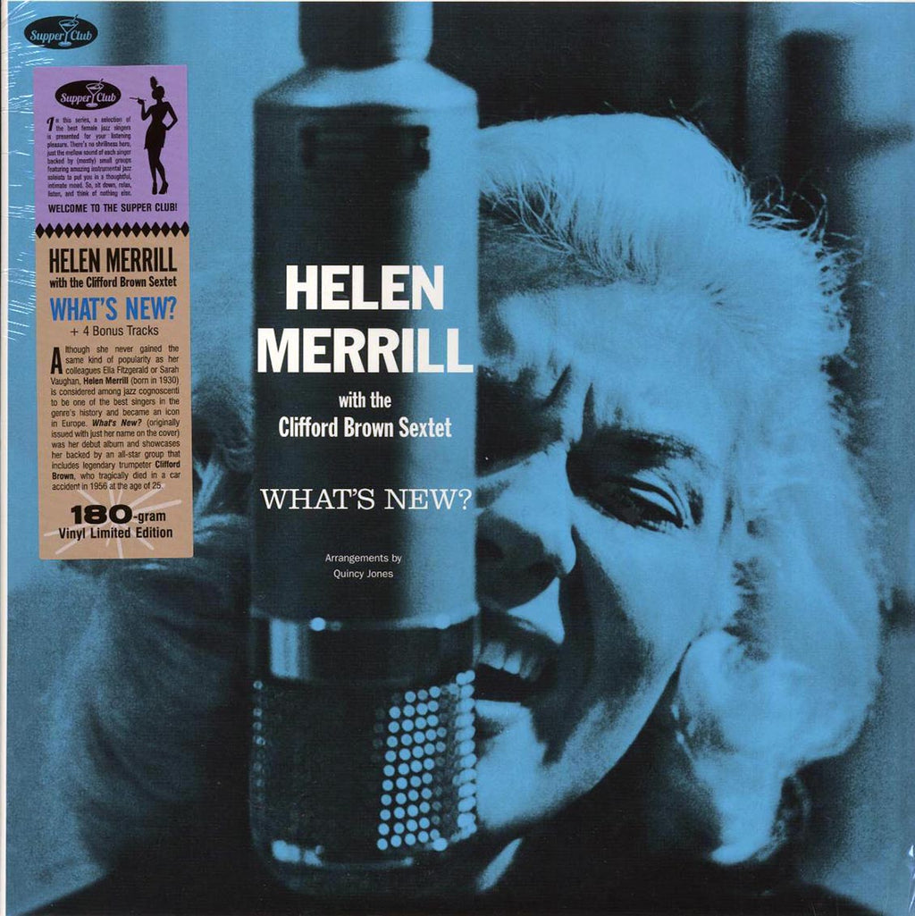 Helen Merrill - What's New? (+4 bonus tracks) (ltd. ed.) (180g) vinyl LP front cover