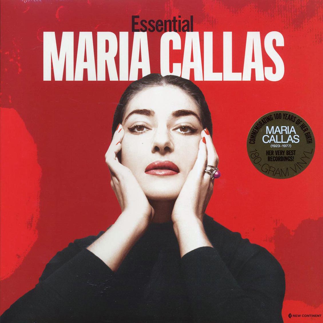 Maria Callas - Essential Maria Callas (180g) vinyl LP front cover