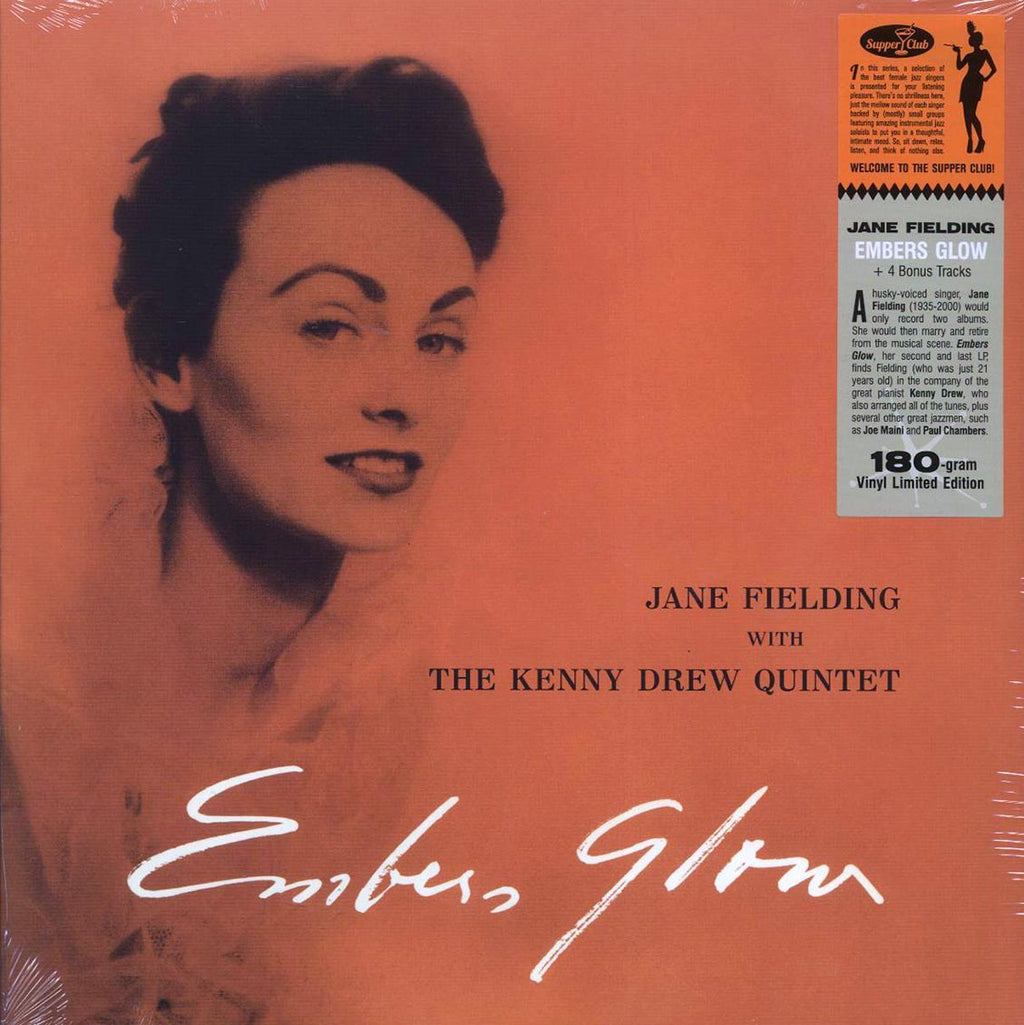 Jane Fielding, The Kenny Drew Quintet - Embers Glow (+4 bonus tracks) (ltd. ed.) (180g) vinyl LP front cover