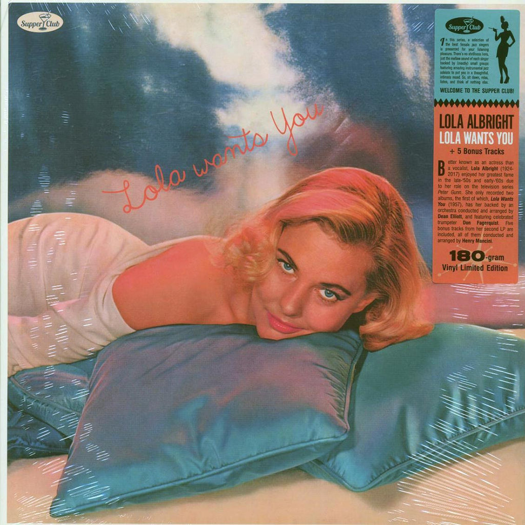 Lola Albright - Lola Wants You (+5 bonus tracks) (ltd. ed.) (180g) vinyl LP front cover