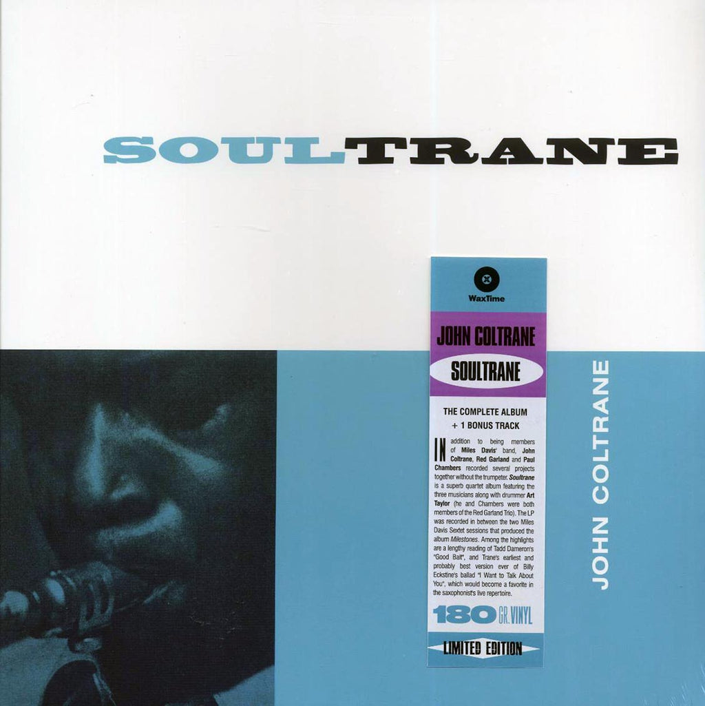 John Coltrane - Soultrane (+bonus track) (ltd. ed.) (180g) vinyl LP front cover