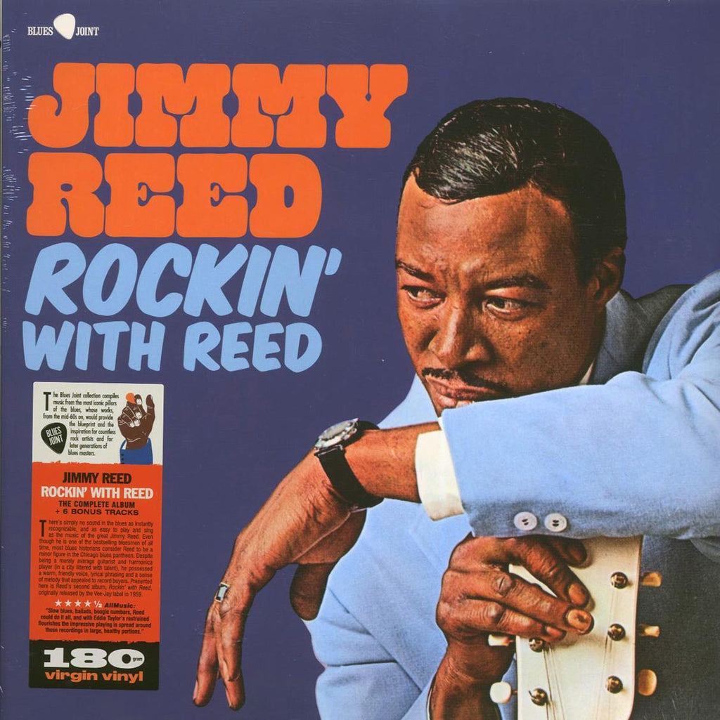 Jimmy Reed - Rockin' With Reed (+6 bonus tracks) (ltd. ed.) (180g) vinyl LP front cover