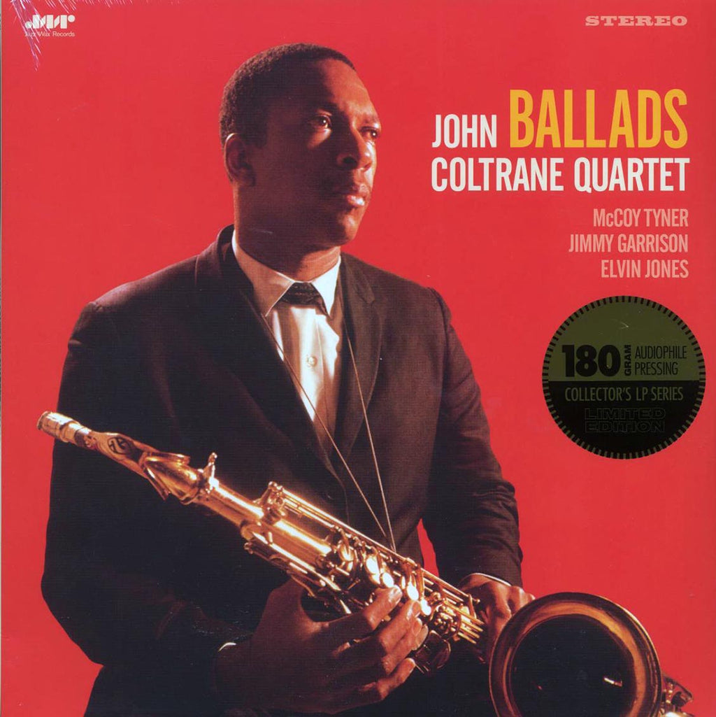 John Coltrane Quartet - Ballads (+2 bonus tracks) (ltd. ed.) (180g) vinyl LP front cover