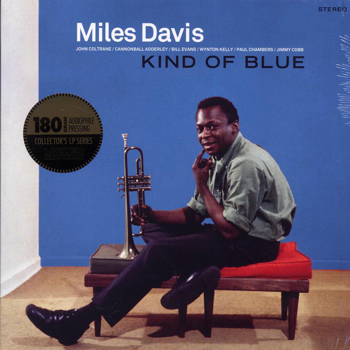 Miles Davis - Kind Of Blue (ltd. ed.) (180g) vinyl LP front cover
