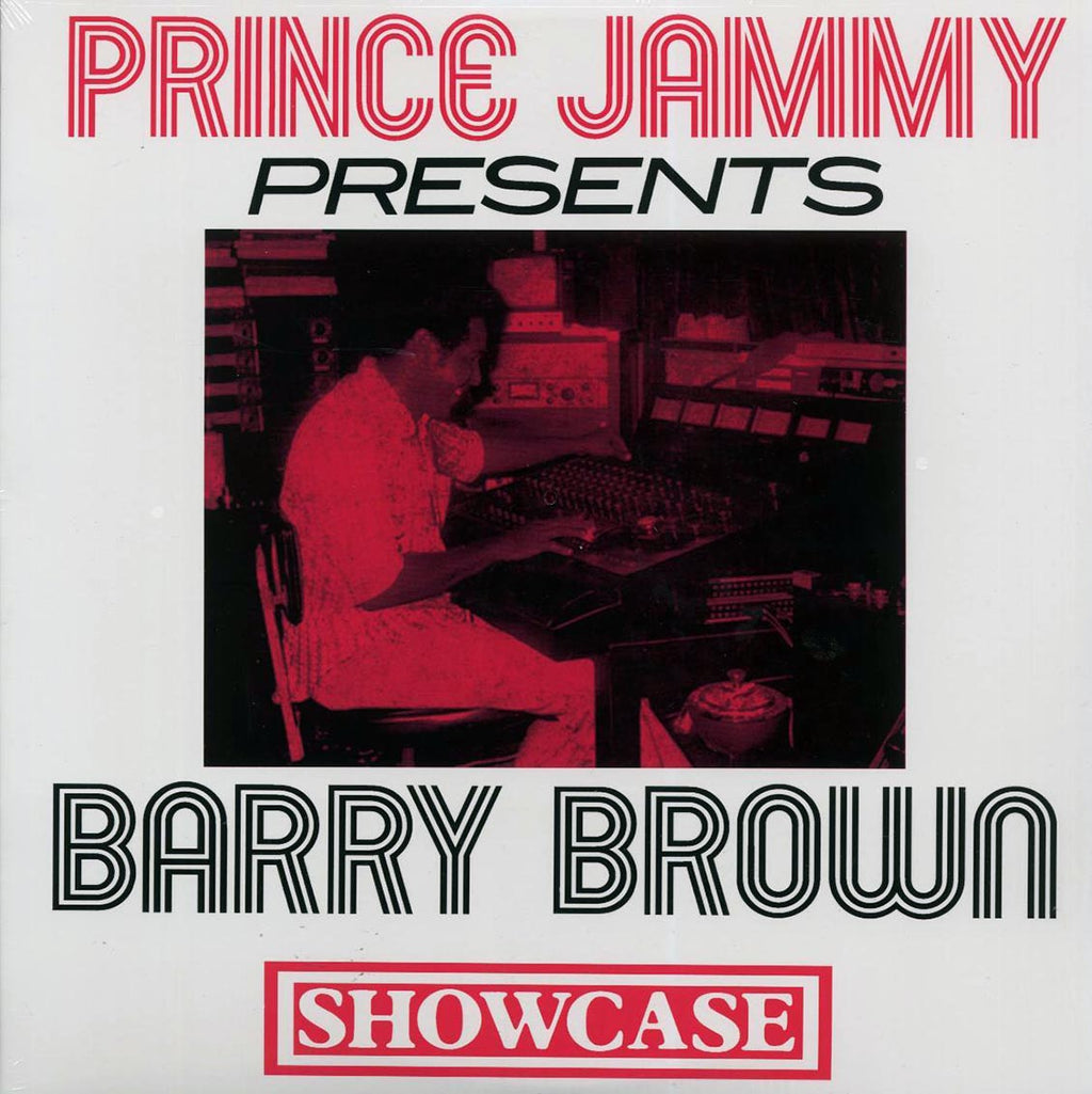 Barry Brown - Prince Jammy Presents Barry Brown Showcase vinyl LP front cover