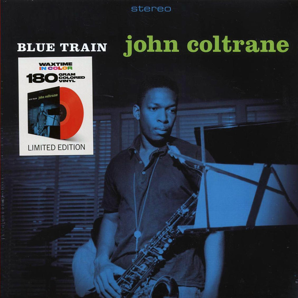 John Coltrane - Blue Train (+bonus track) (ltd. ed.) (180g) (red vinyl) vinyl LP front cover