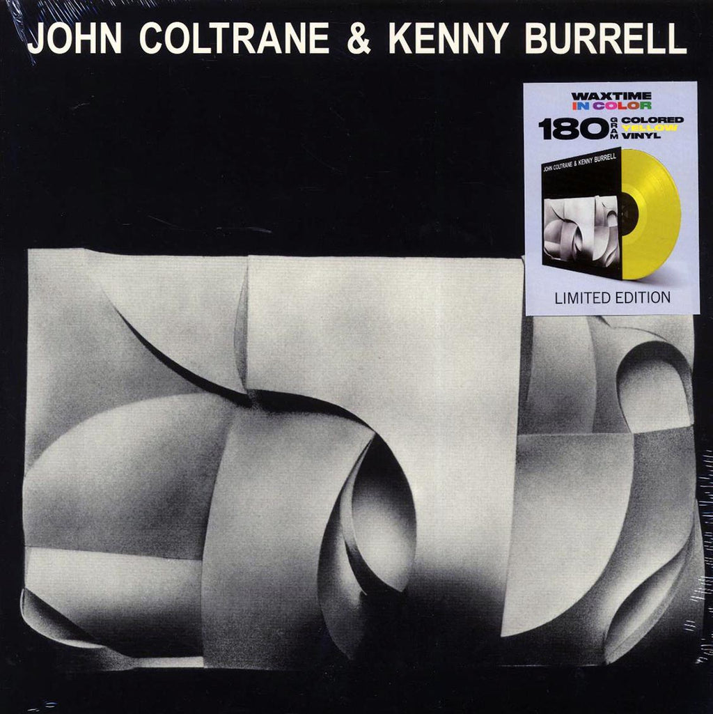 John Coltrane, Kenny Burrell - John Coltrane & Kenny Burrell (+bonus track) (mono) (ltd. ed.) (180g) (yellow vinyl) vinyl LP front cover