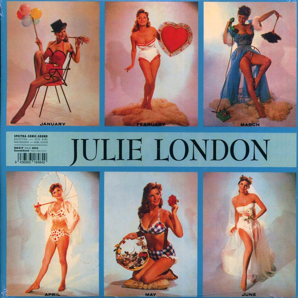 Julie London - Calendar Girl (ltd. ed.) (180g) vinyl LP back cover