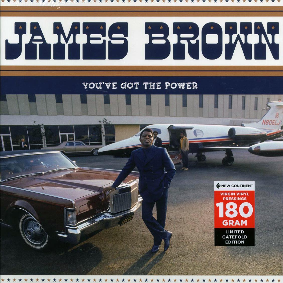 James Brown - You've Got The Power: Federal & King Hits 1956-62 (ltd. ed.) (180g) vinyl LP front cover