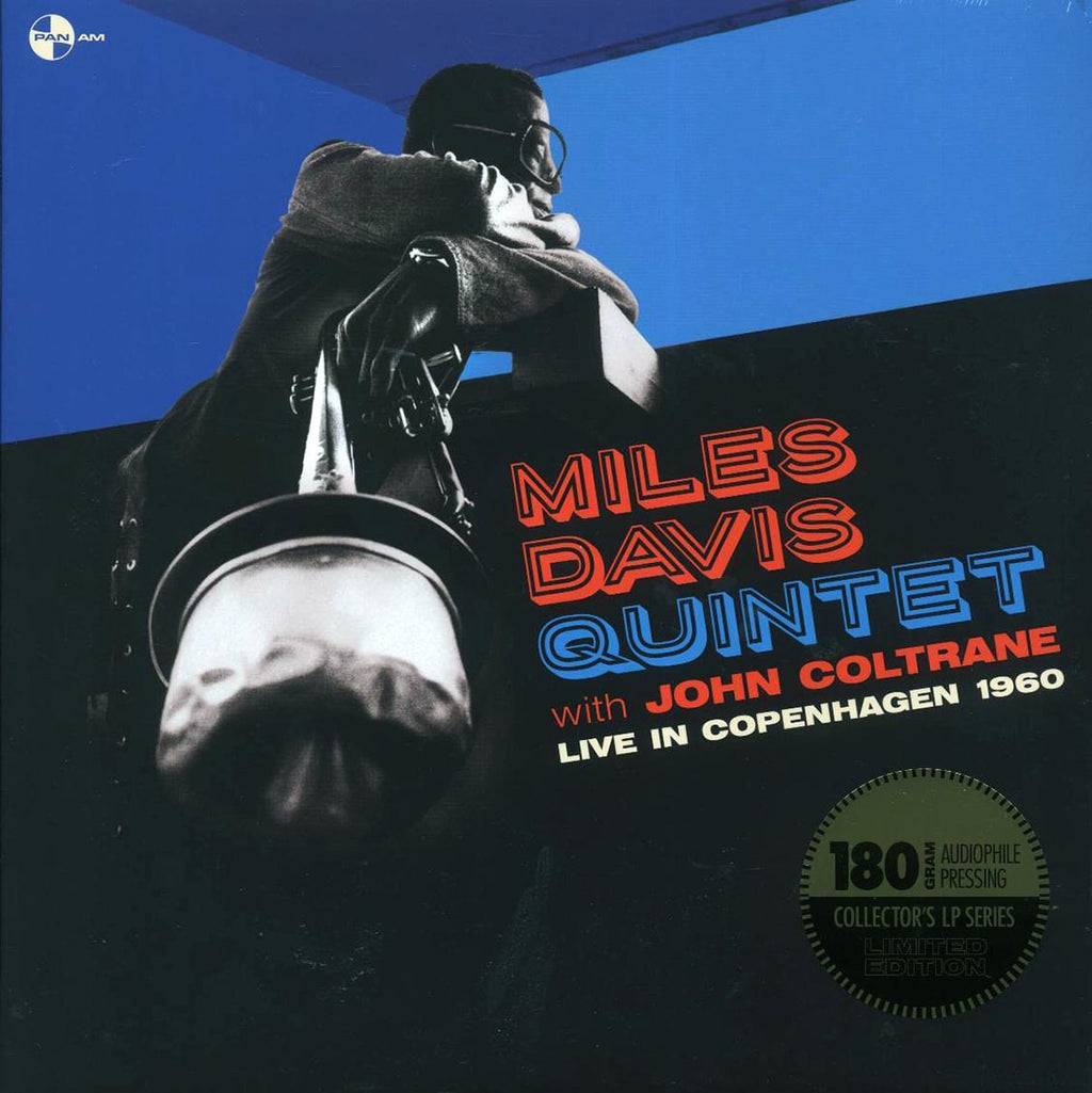 Miles Davis Quintet, John Coltrane - Live In Copenhagen 1960 (+3 bonus tracks) (ltd. ed.) (180g) vinyl LP front cover