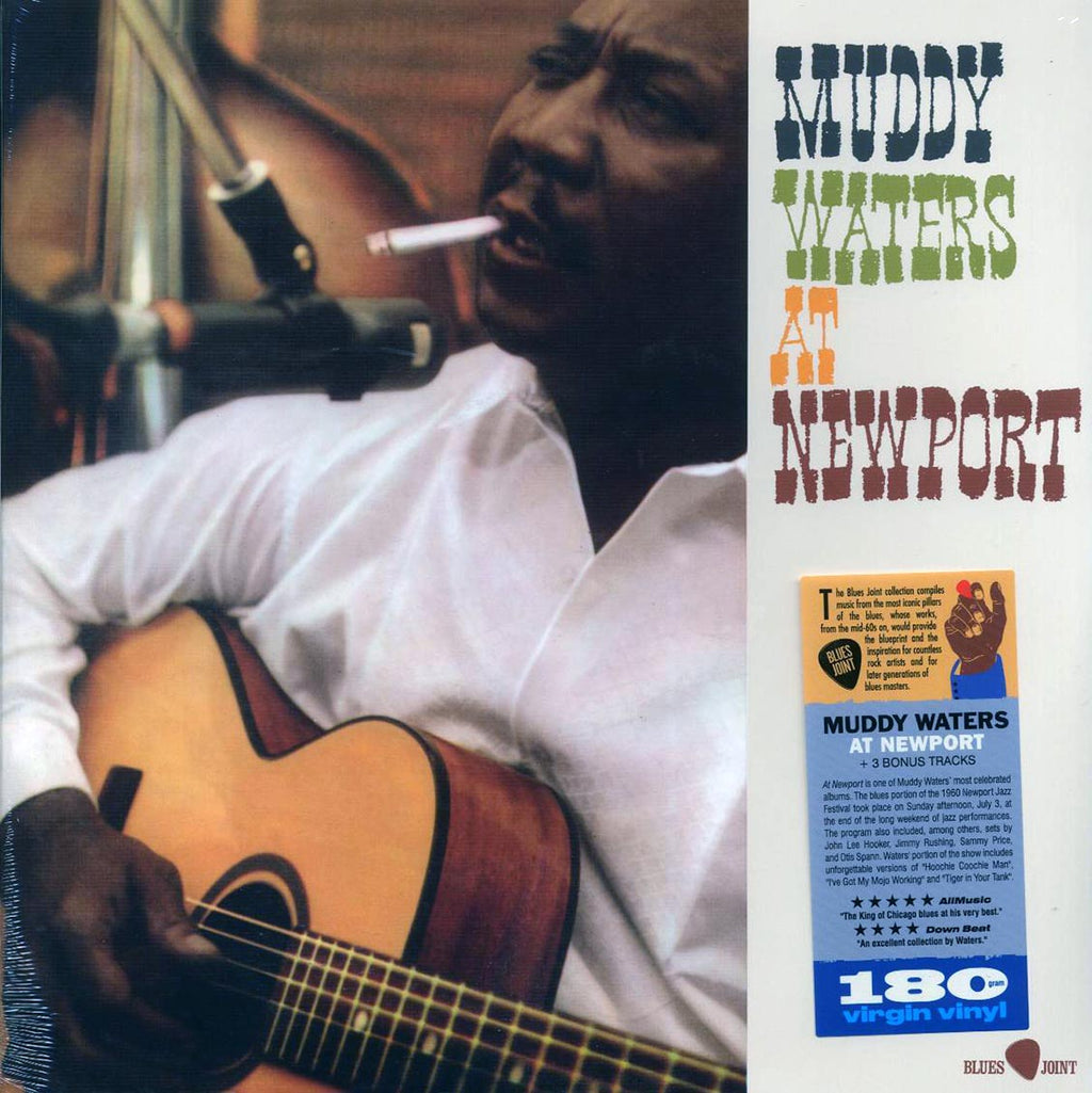 Muddy Waters - At Newport (+3 bonus tracks) (ltd. ed.) (180g) vinyl LP front cover
