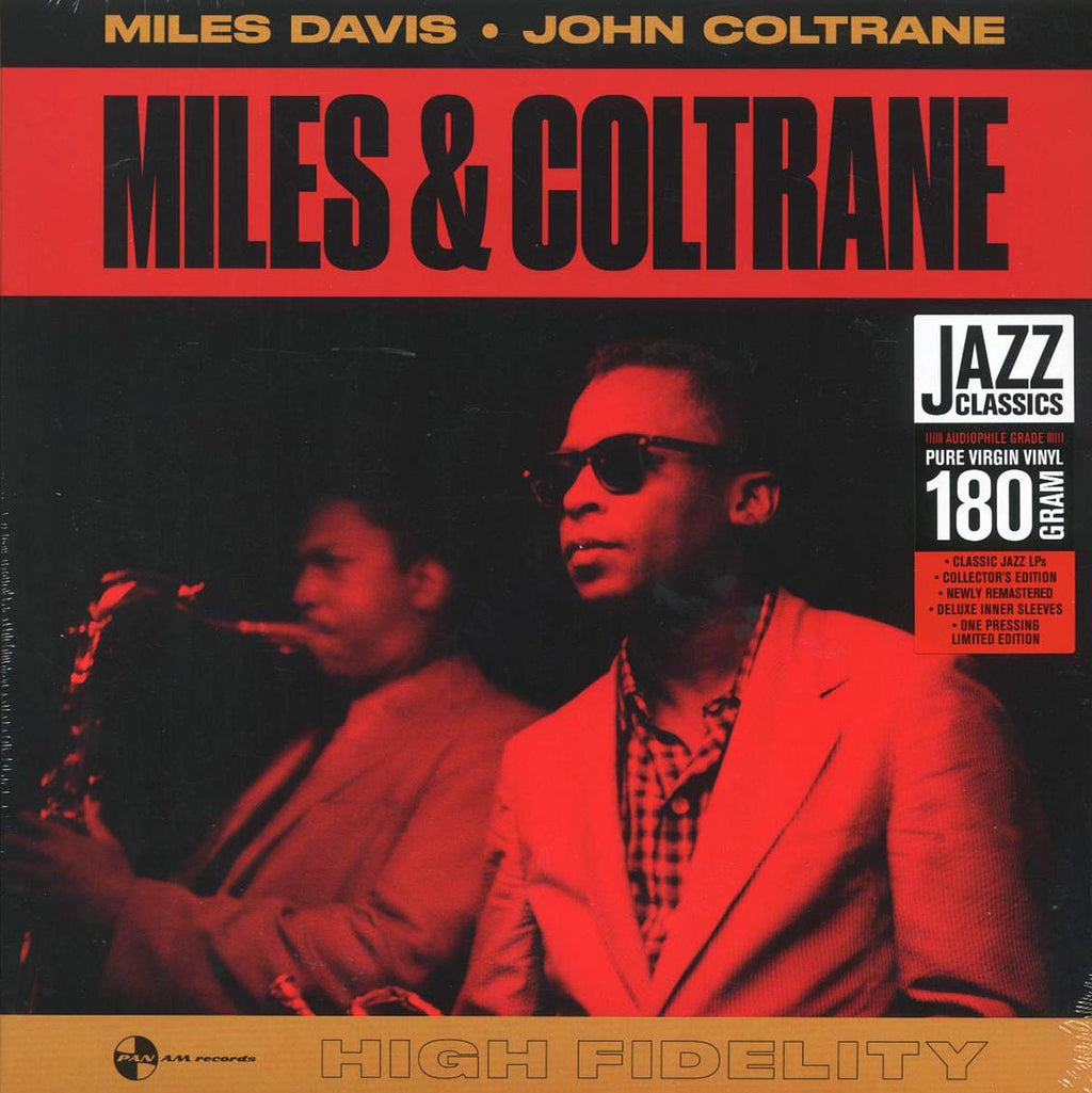 Miles Davis, John Coltrane - Miles & Coltrane (ltd. ed.) (180g) (remastered) vinyl LP front cover