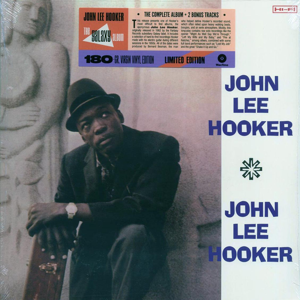John Lee Hooker - John Lee Hooker (+2 bonus tracks) (ltd. ed.) (180g) vinyl LP front cover
