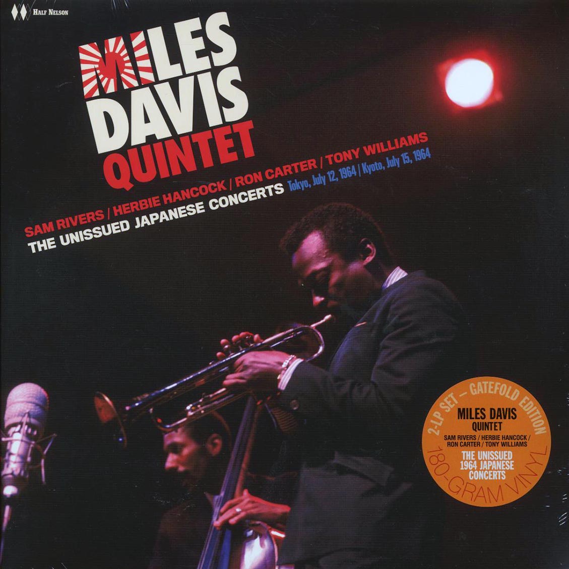 Miles Davis Quintet - The Unissued Japanese Concerts (ltd. ed.) (2xLP) (180g) vinyl LP front cover